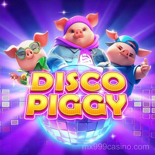 Imagen del juego Disco Piggy en mx999 casino